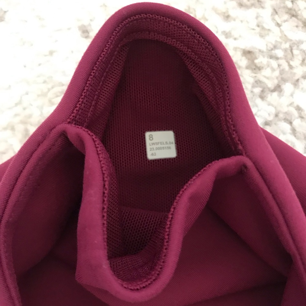 Lululemon High Rise Leggings, Deep Luxe, Size 8 - Picture 11 of 14